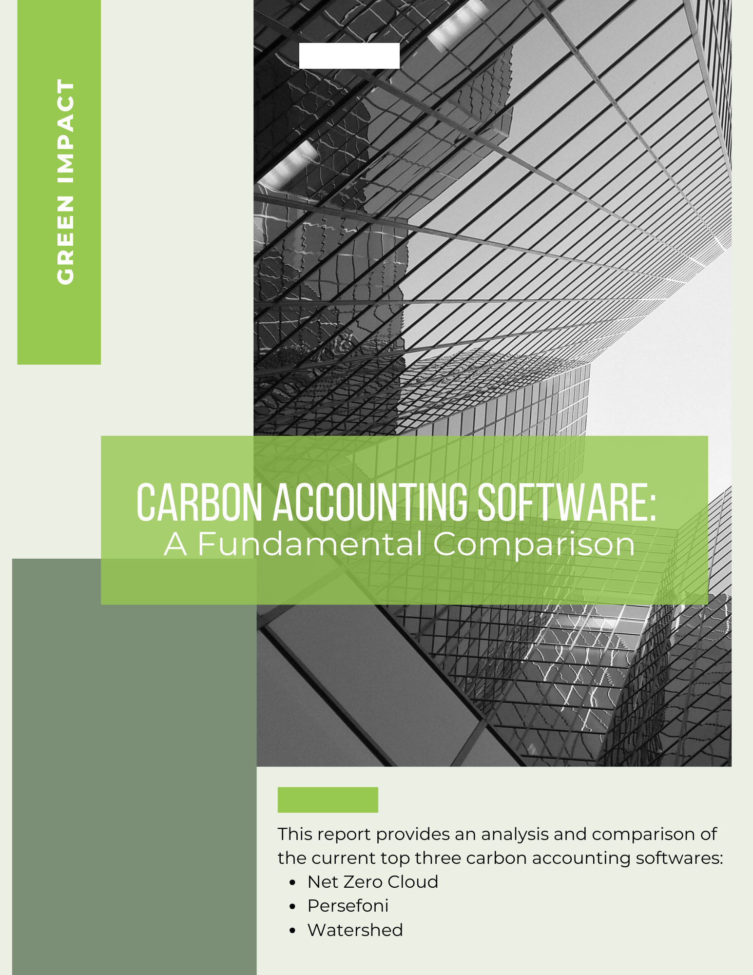 Carbon Accounting Software: A Fundamental Comparison (Green Impact)